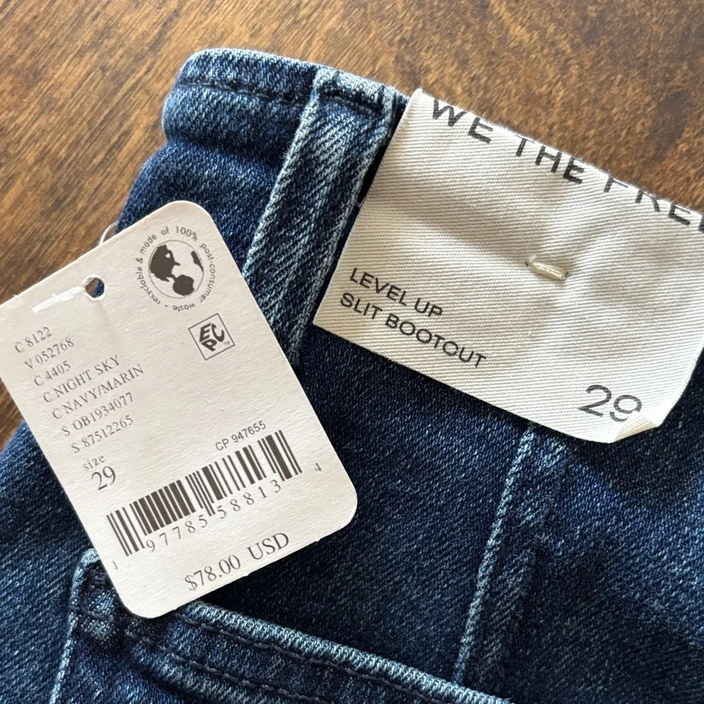 WE THE FREE LEVEL UP SLIT BOOTCUT size29 - Picture 4 of 10